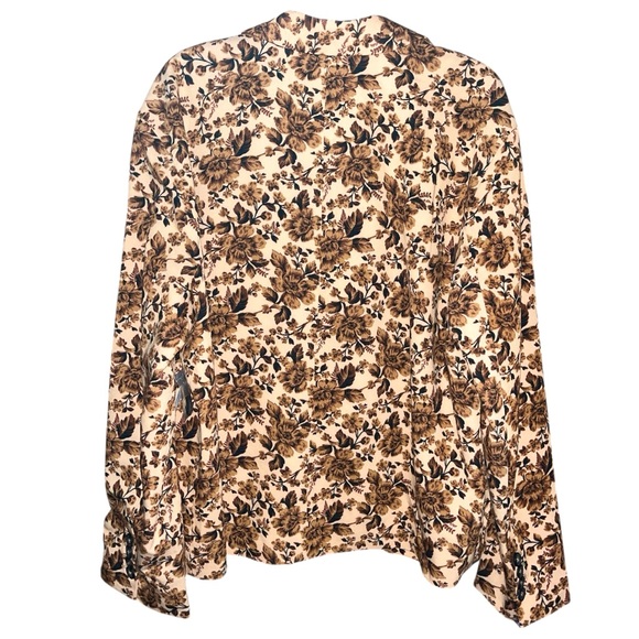 Free People Cali Floral Print Boxy Single Breasted Blazer - Picture 6 of 11